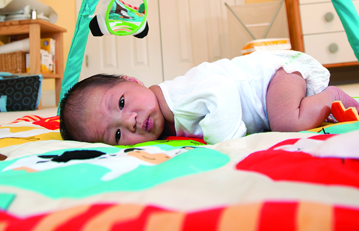 ENCOURAGE BABY to play